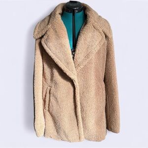 French Connection Beige Teddy Jacket